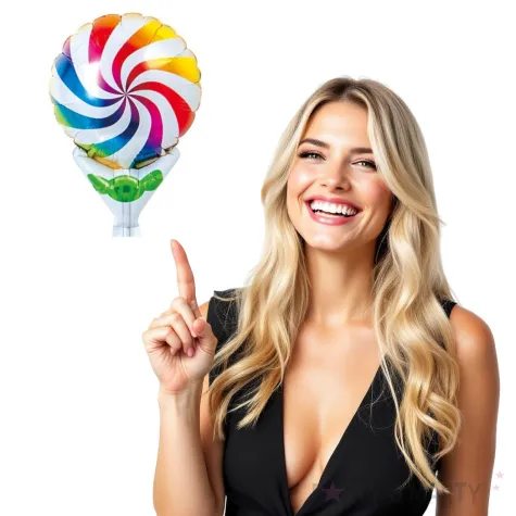 balon foliowy cukierek takarakosan 5 shp 10 szt