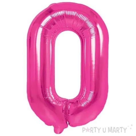 balon foliowy cyfra 0 fuksja partypal 16 dgt