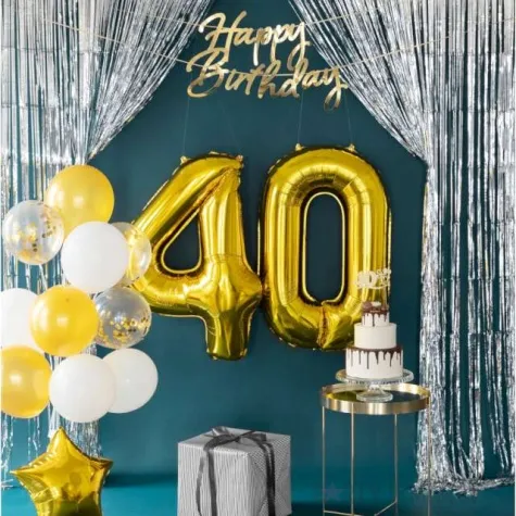 balon foliowy cyfra 0 zloty partypal 39 dgt