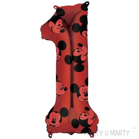 balon foliowy cyfra 1 mickey mouse amscan 26 dgt