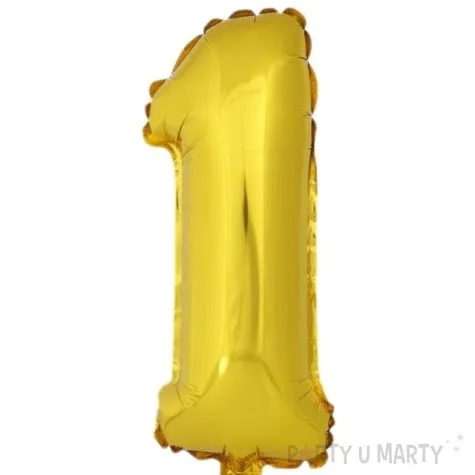 balon foliowy cyfra 1 zloty oem 16 dgt