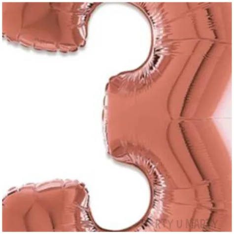 balon foliowy cyfra 3 rozowe zloto grabo 26 dgt