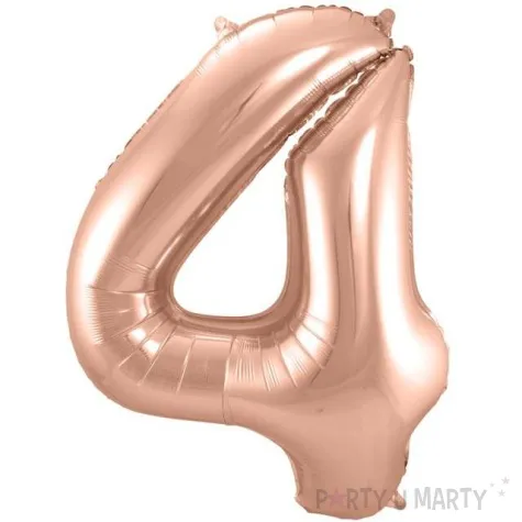 balon foliowy cyfra 4 szampanski folat 34 dgt