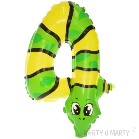 balon foliowy cyfra 4 waz arpex 18 shp