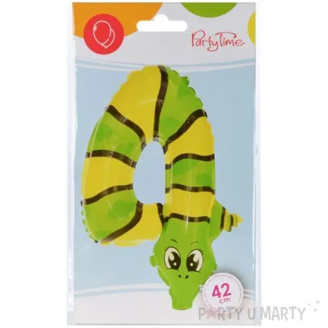 balon foliowy cyfra 4 waz arpex 18 shp