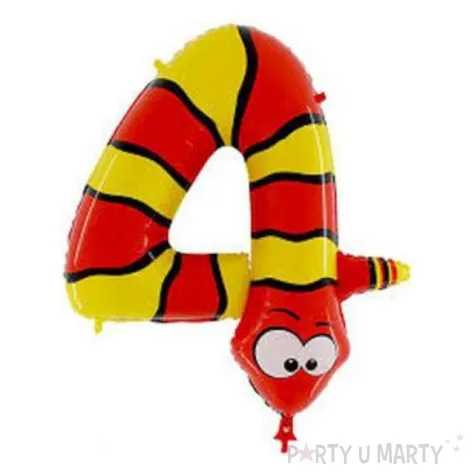 balon foliowy cyfra 4 waz grabo 36 dgt