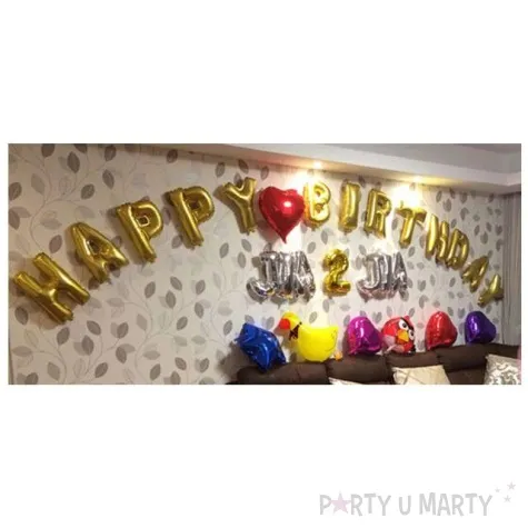 balon foliowy cyfra 5 zloty oem 16 dgt