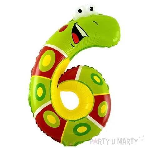 balon foliowy cyfra 6 waz oem 16 dgt