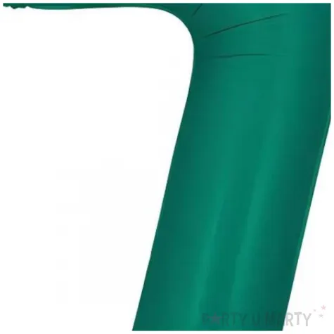 balon foliowy cyfra 7 dekoracja na urodziny butelkowy zielony 34 dgt