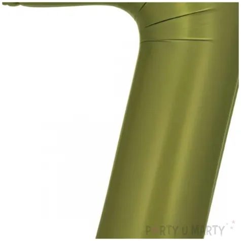 balon foliowy cyfra 7 dekoracja na urodziny oliwkowy zielony 34 dgt