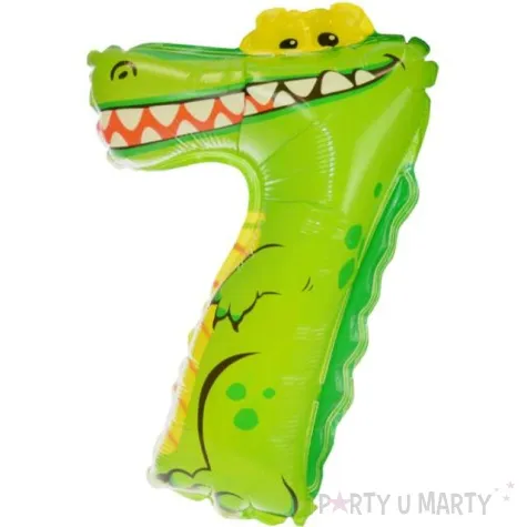 balon foliowy cyfra 7 krokodyl arpex 18 shp