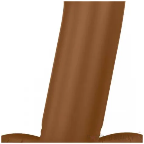 balon foliowy cyfra 7 mat stojaca braz czekoladowy folat 28 dgt