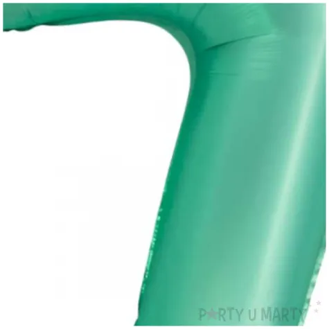 balon foliowy cyfra 7 mietowy matowy godan 30 dgt