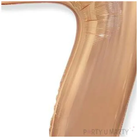 balon foliowy cyfra 7 rozowe zloto flexmetal 34 dgt