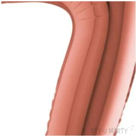 balon foliowy cyfra 7 rozowe zloto grabo 26 dgt