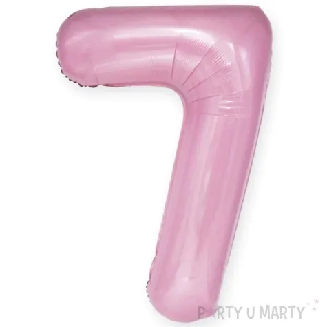balon foliowy cyfra 7 rozowy partypal 39 dgt