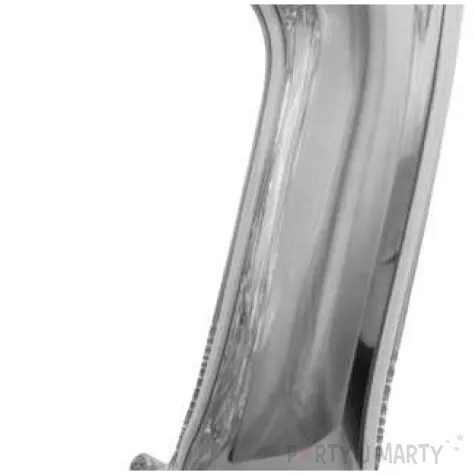 balon foliowy cyfra 7 stojaca srebrny godan 29 dgt