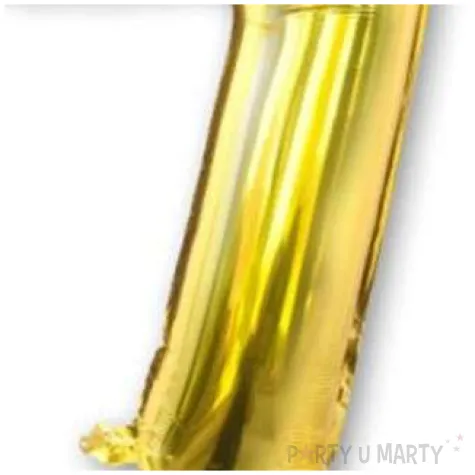 balon foliowy cyfra 7 stojaca zloty dekoracjepolska 15 dgt