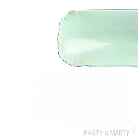 balon foliowy cyfra 7 zielony partydeco 34 dgt