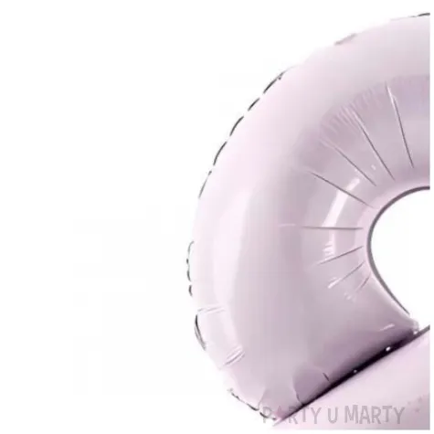 balon foliowy cyfra 8 fioletowy partydeco 34 dgt