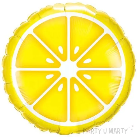 balon foliowy cytryna zolty qualatex 18 rnd