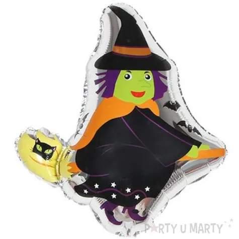 balon foliowy czarownica na miotle oem 22 shp