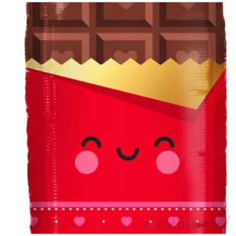 balon foliowy czekoladowa milosc xl amscan 28 shp