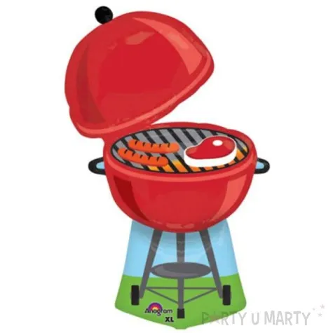 balon foliowy czerwony grill amscan 36 shp