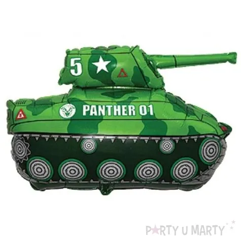 balon foliowy czolg zielony flexmetal 24 shp