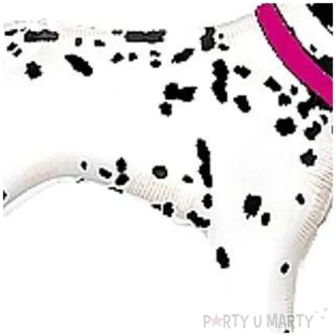 balon foliowy dalmatynczyk rozowa obroza flexmetal 24 shp