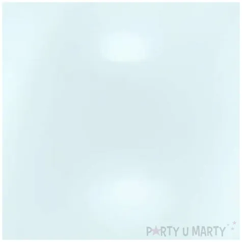 balon foliowy dekoracja na urodziny wesele transparentna kula przezroczysta blekitna crystal 16 orb