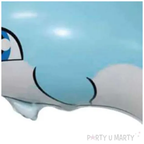 balon foliowy delfin blekitny jix 28 shp