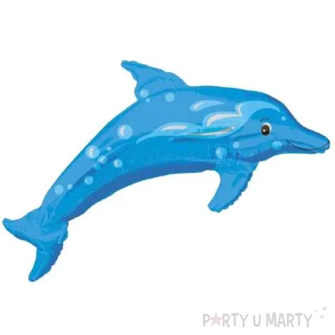 balon foliowy delfin niebieski street treats 37 shp