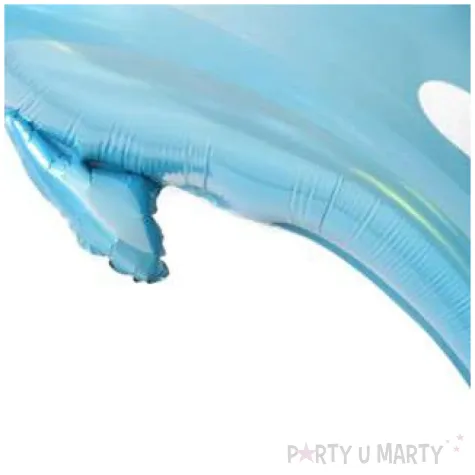 balon foliowy delfin niebieski top ten 18 shp