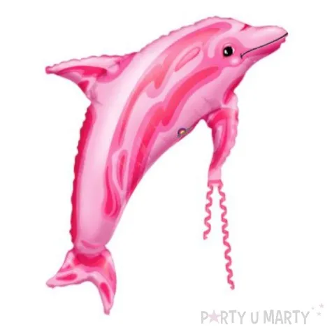 balon foliowy delfin rozowy amscan 36 shp