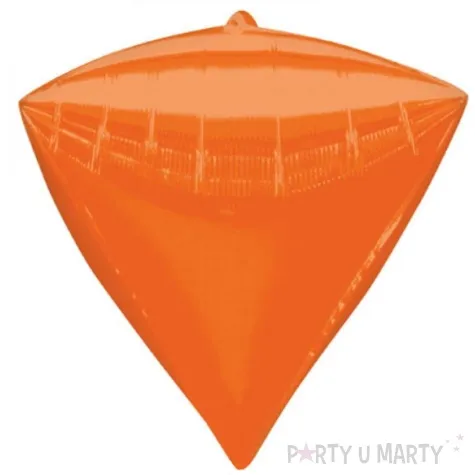 balon foliowy diament pomaranczowy amscan 17 dmz