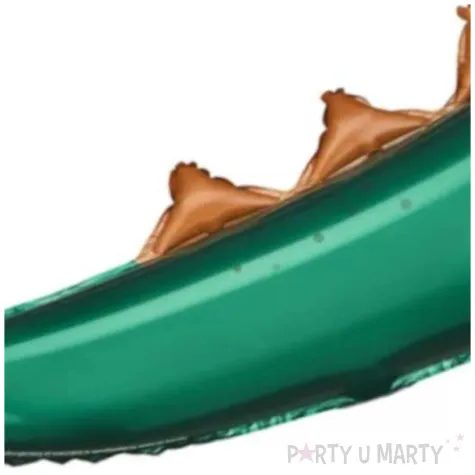 balon foliowy dino fun ogon dinozaura zielony partydeco 31 shp