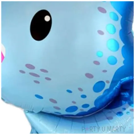 balon foliowy dinozaur baby triceratops niebieski flexmetal 14 shp