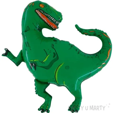 balon foliowy dinozaur t rex zielony grabo 36 shp