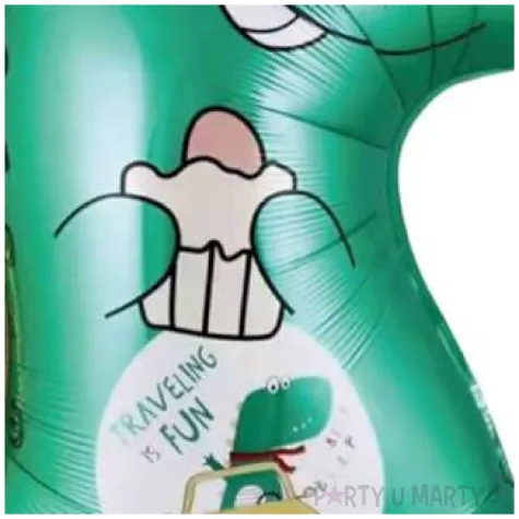 balon foliowy dinozaur traveling is fun zielony jix 29 shp