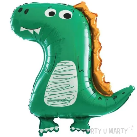 balon foliowy dinozaur zielony smok partypal 29 shp