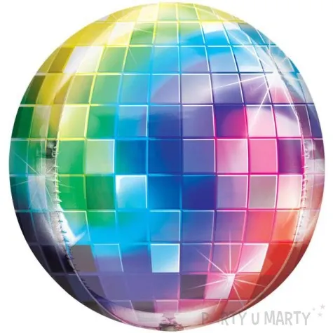 balon foliowy disco ball amscan 16 orb