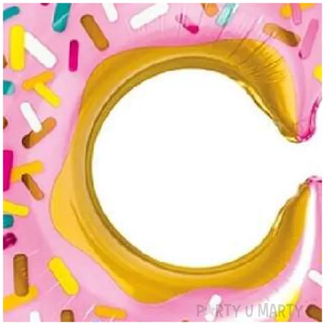 balon foliowy donut z posypka jix 28 shp