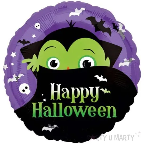 balon foliowy dracula halloween amscan 17 rnd
