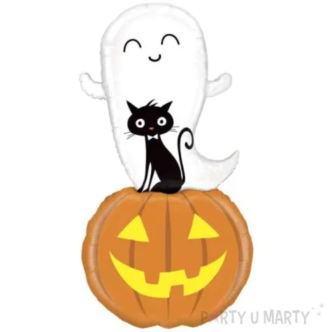 balon foliowy duch dynia i kot grabo 60 shp