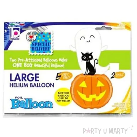 balon foliowy duch dynia i kot grabo 60 shp