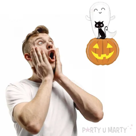 balon foliowy duch dynia i kot grabo 60 shp