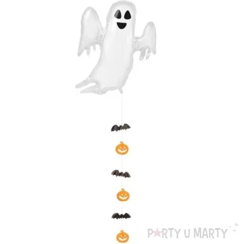 balon foliowy duch z ogonem bialy amscan 27 shp