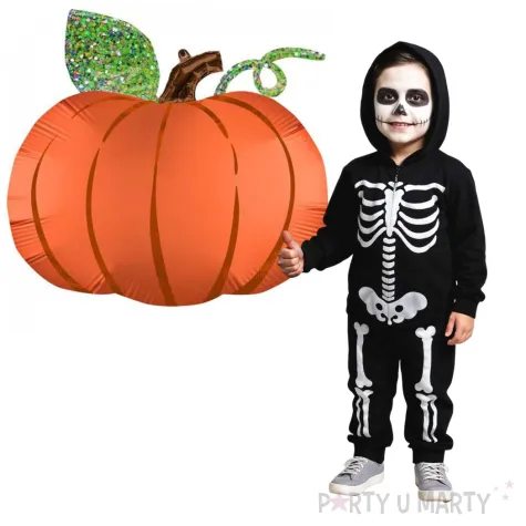 balon foliowy dynia halloween pomaranczowy amscan 25 shp