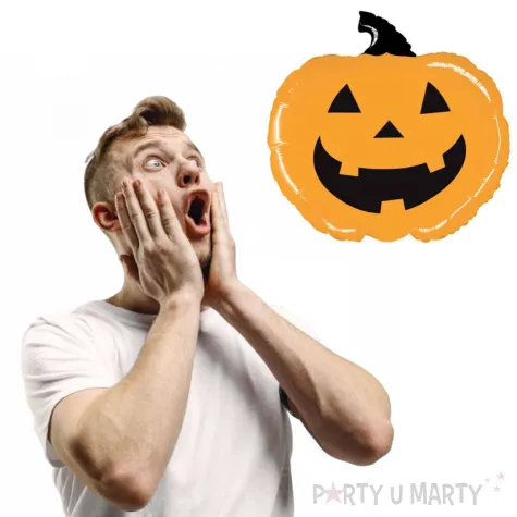 balon foliowy dynia pomaranczowa betallic 28 shp